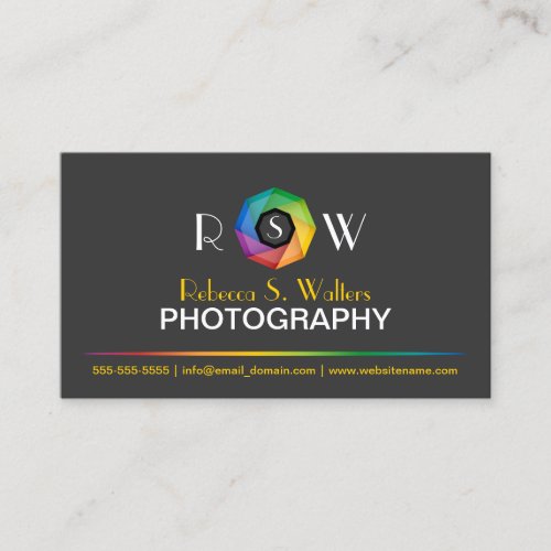 Photographer Business Cards