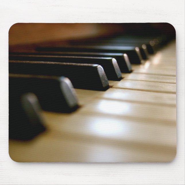 Stylish piano keyboard Music Mouse Pad (Front)