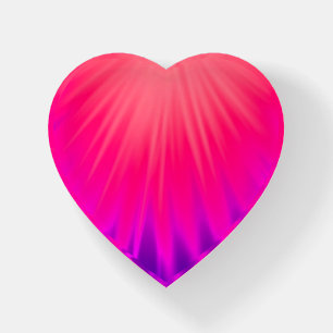 Stylish Pink and Purple Abstract Paperweight