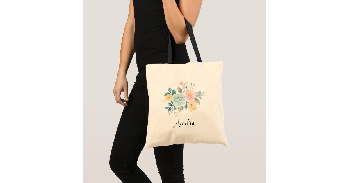 Flower Bouquet Tote Bag