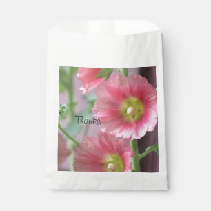 Stylish Pink Coral Favor Sleeve Bag