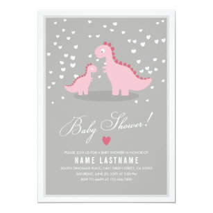 girl dinosaur baby shower decorations