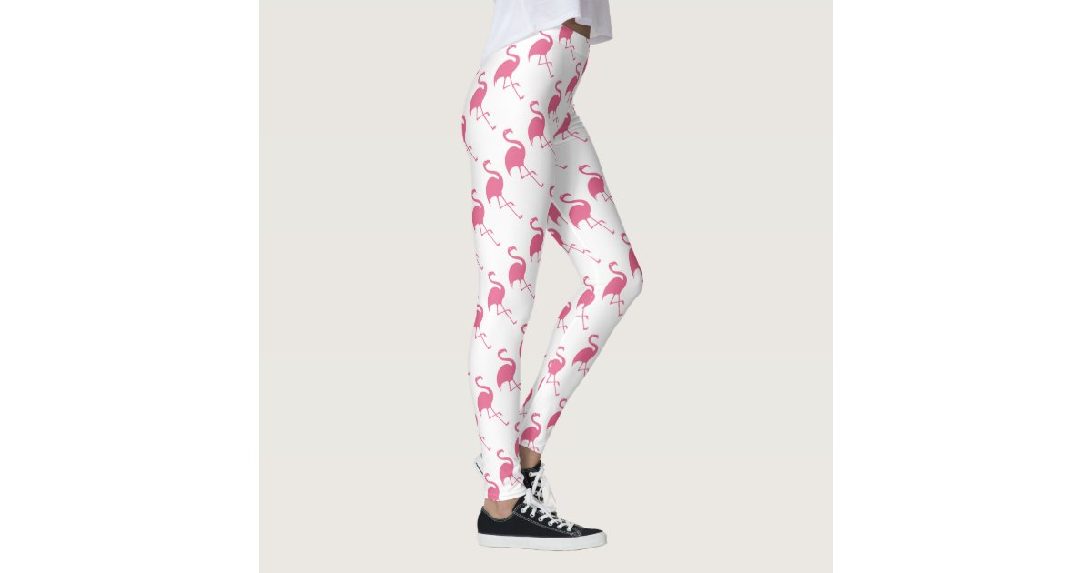 Flamingo Feathers Leggings