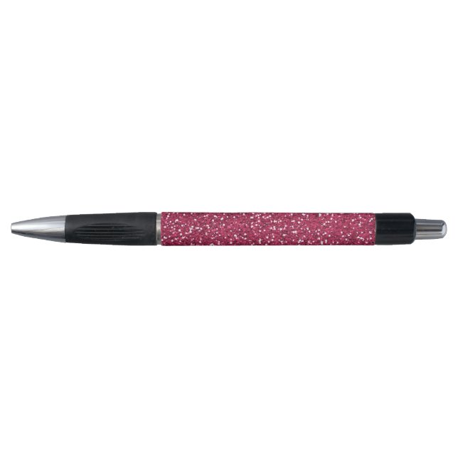 Stylish Pink Glitter Pen (Front)
