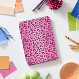 Stylish Pink Leopard Print iPad Pro Cover
