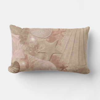 Stylish Pink Seashell Pillow