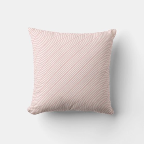 Stylish Pink White Pattern Modern Template Trendy Throw Pillow