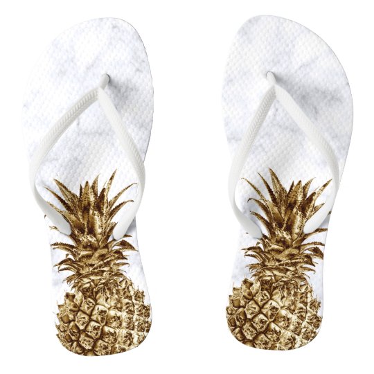 pineapple flipflops