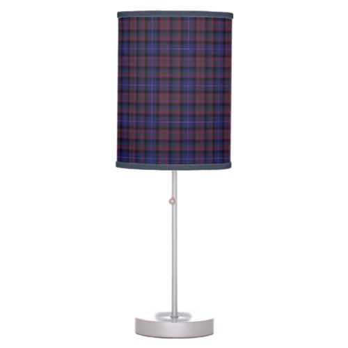 Stylish Pride of Scotland Tartan Plaid Table Lamp