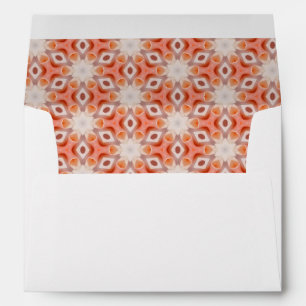 Stylish print inside elegant custom back flap  envelope