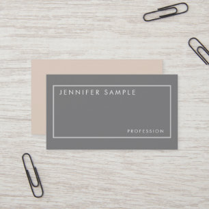 Stylish Professional Elegant Colors Modern Design Business Card