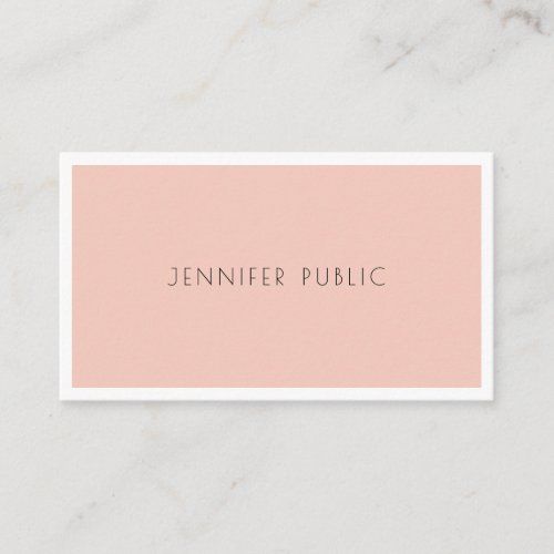 Stylish Professional Modern Clean Design Template Business Card