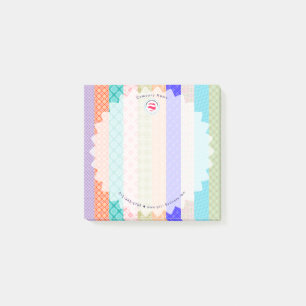Stylish Promotional Post-it Notes - Decoupage