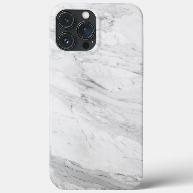 Stylish Protection: Black Marble Case-Mate iPhone Case (Back)