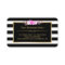 Stylish Purple Floral Gold Black White Stripes