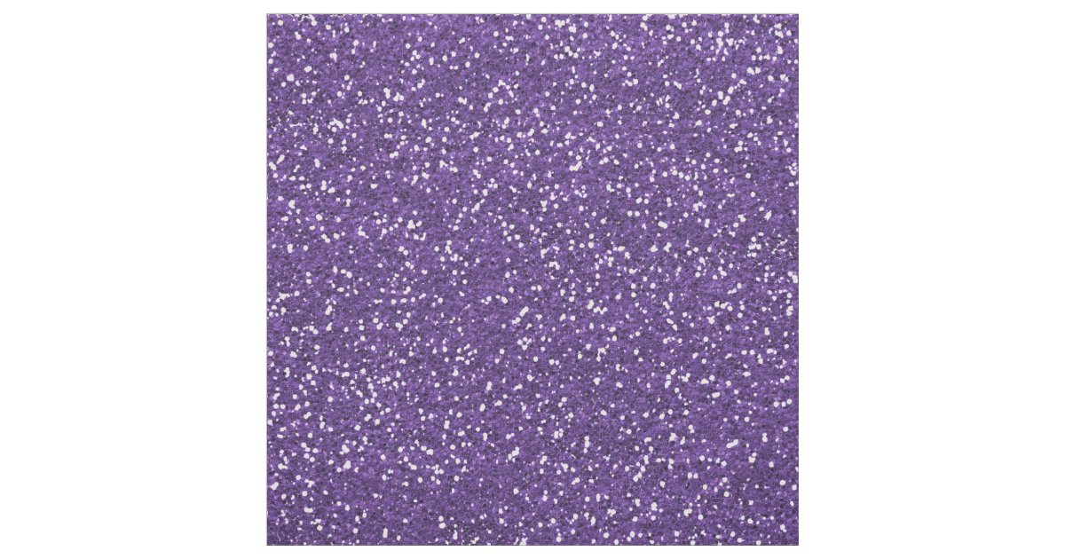 Stylish Purple Glitter Fabric Zazzle