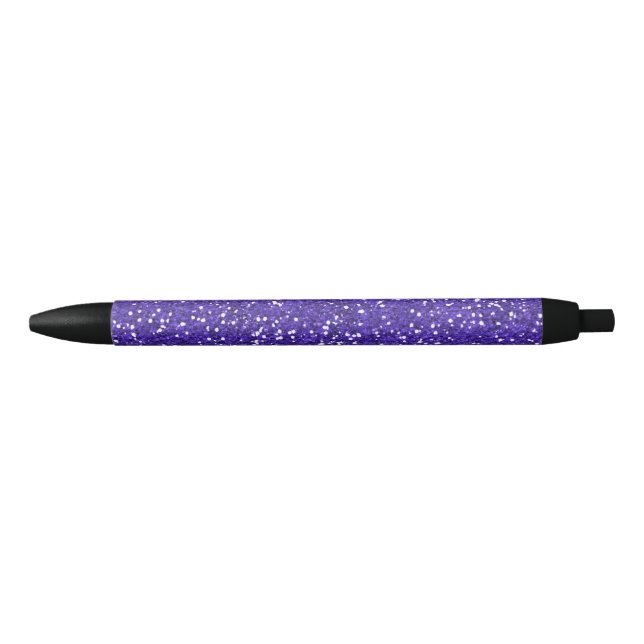 Stylish Purple Glitter Pen (Front)