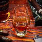 Stylish Quinton 6 oz. Glencairn Whiskey Glass (Front)