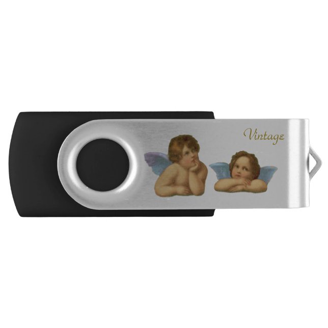 Stylish Raphael Cherubs Flash Drive (Front)