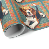 Beagle wrapping paper cheap
