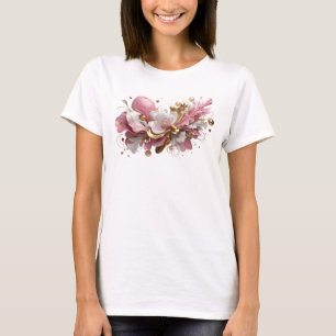 Stylish Red ABSTRACT ART Wearable Art T-Shirt