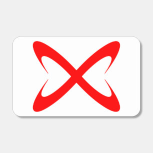 Stylish Red Letter X Monogram Matchboxes