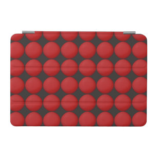 Stylish Red Pattern iPad Mini Cover