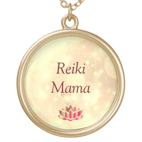 Stylish Reiki Mama design Necklace