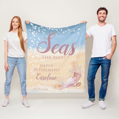 Stylish Retirement Beach Coastal Seashell