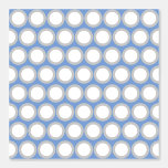 Stylish Retro Beachy Blue White Polka Dots Pattern Wallpaper<br><div class="desc">Make a bold statement with this stylish, eye-catching wallpaper! White polka dots with a chunky taupe border repeat seamlessly on a beachy blue background, to create a must-have look that is at once retro, graphic and freshly modern. Make your space stand above the crowd with this abstract, pop art pattern...</div>