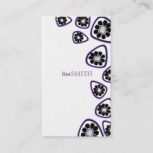 Customizable Stylish Retro Business Cards