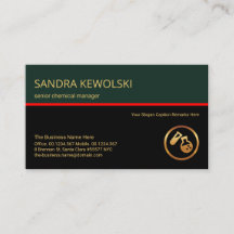 Stylish Retro Layers Red Line Chemical Engineer