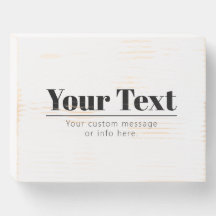 Stylish Retro-modern Text | Black & White