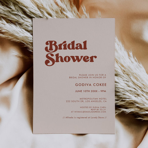 Bridal Shower Invitations