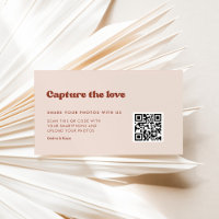 Stylish retro Peach Pink Wedding Capture the love