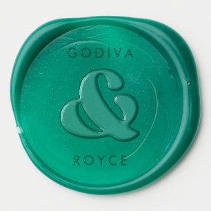 Stylish retro Wedding Wax Seal Sticker