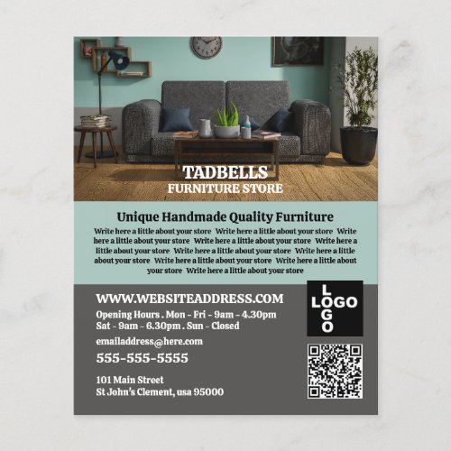 Stylish Room _ Furniture Store Sales Flyer