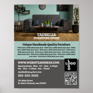Stylish Room - Furniture Store Sales Poster