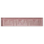 Stylish Rose Gold Dripping Glitter Monogram