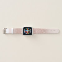 Rose gold glitter shop apple watch band