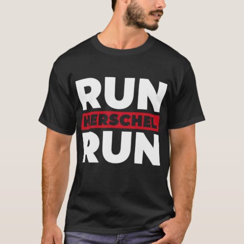 Stylish Run Herschel Run Design   T_Shirt