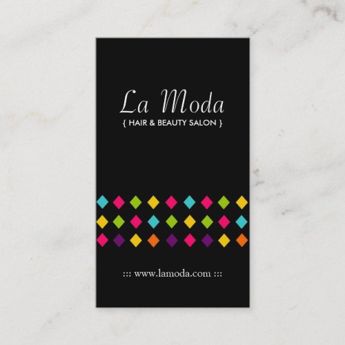 Stylish Salon Business Cards