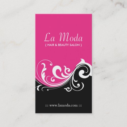 Stylish Salon Business Cards