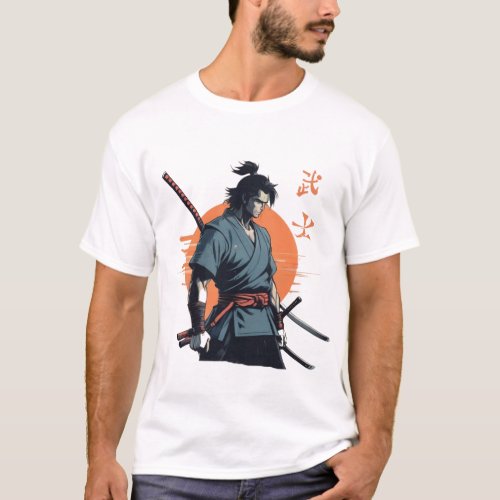 Stylish Samurai T_Shirt