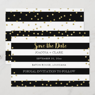 Stylish Save the Date Announcements