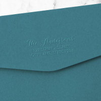 Stylish Script Family Home Address