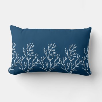 Stylish Seaweed Pattern - Teal Blue Ocean Theme