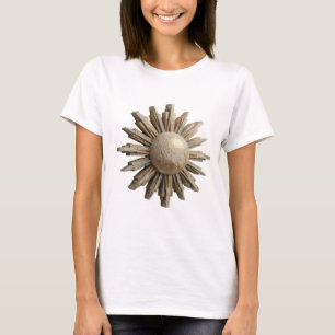 Stylish Silver ABSTRACT ART Art Print T-Shirt