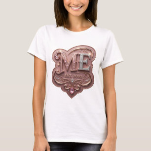 Stylish Silver ABSTRACT ART Fashion Print T-Shirt