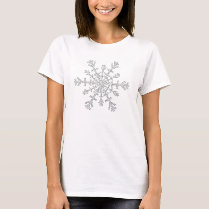 Snowflake Shirt Snow Shirt Holiday Shirts Winter Christmas Shirt Christmas Shirt Snowflake Tshirt Women's Christmas Shirt